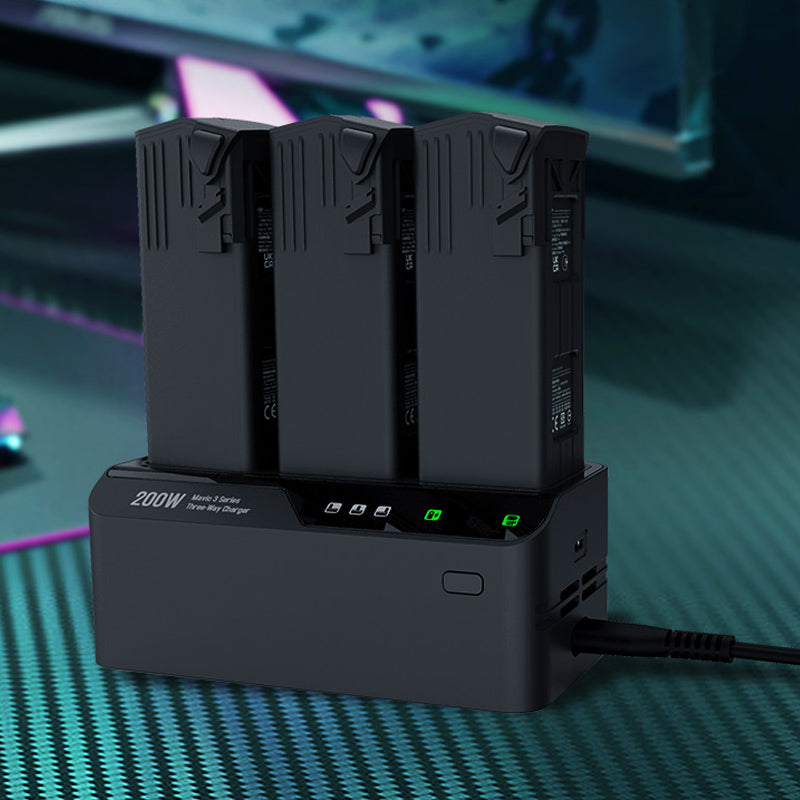 LKTOP 200W Mavic 3 series three-channel charger review