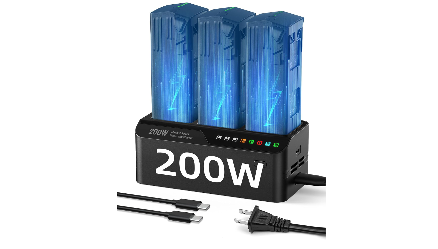 LKTOP 200W Mavic 3 Pro Battery Charging Hub: A Fast and Efficient Solution for DJI Drone Users