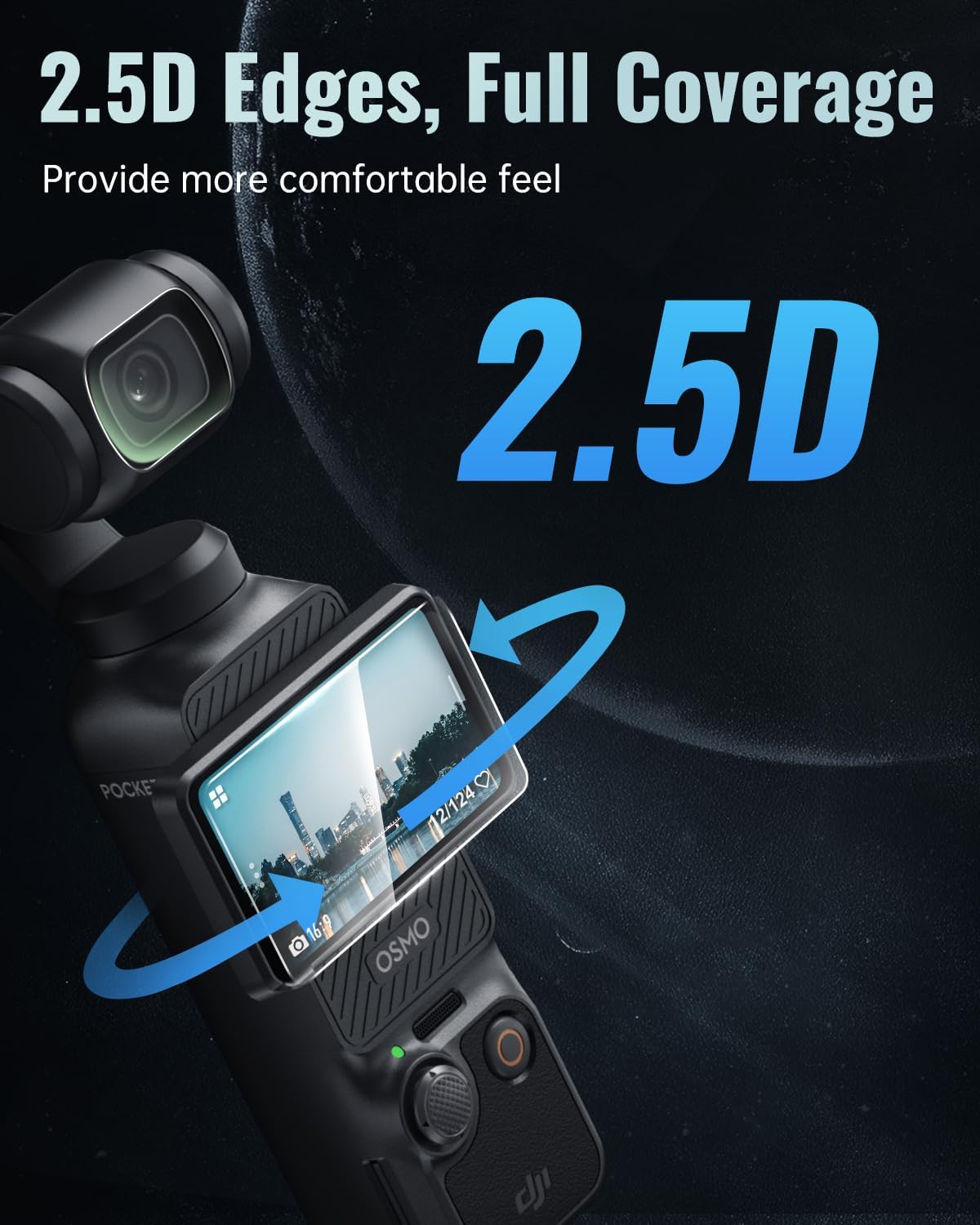 LKTOP Screen Protector For DJI Osmo Pocket 3