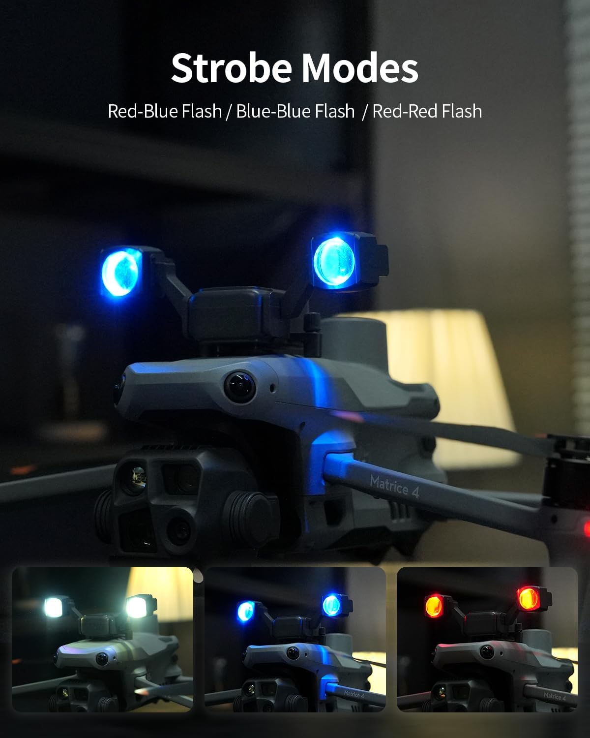 LKTOP Matrice 4 Enterprise Spotlight Drone Strobe Light for DJI Matrice 4E/4T Accessories