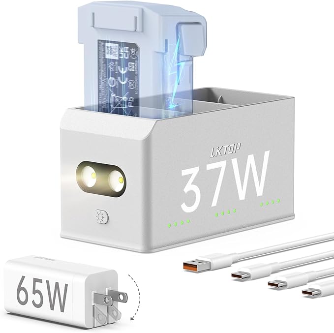 LKTOP 37W Mini 4 Pro/Mini 3 Series Battery Charging Hub