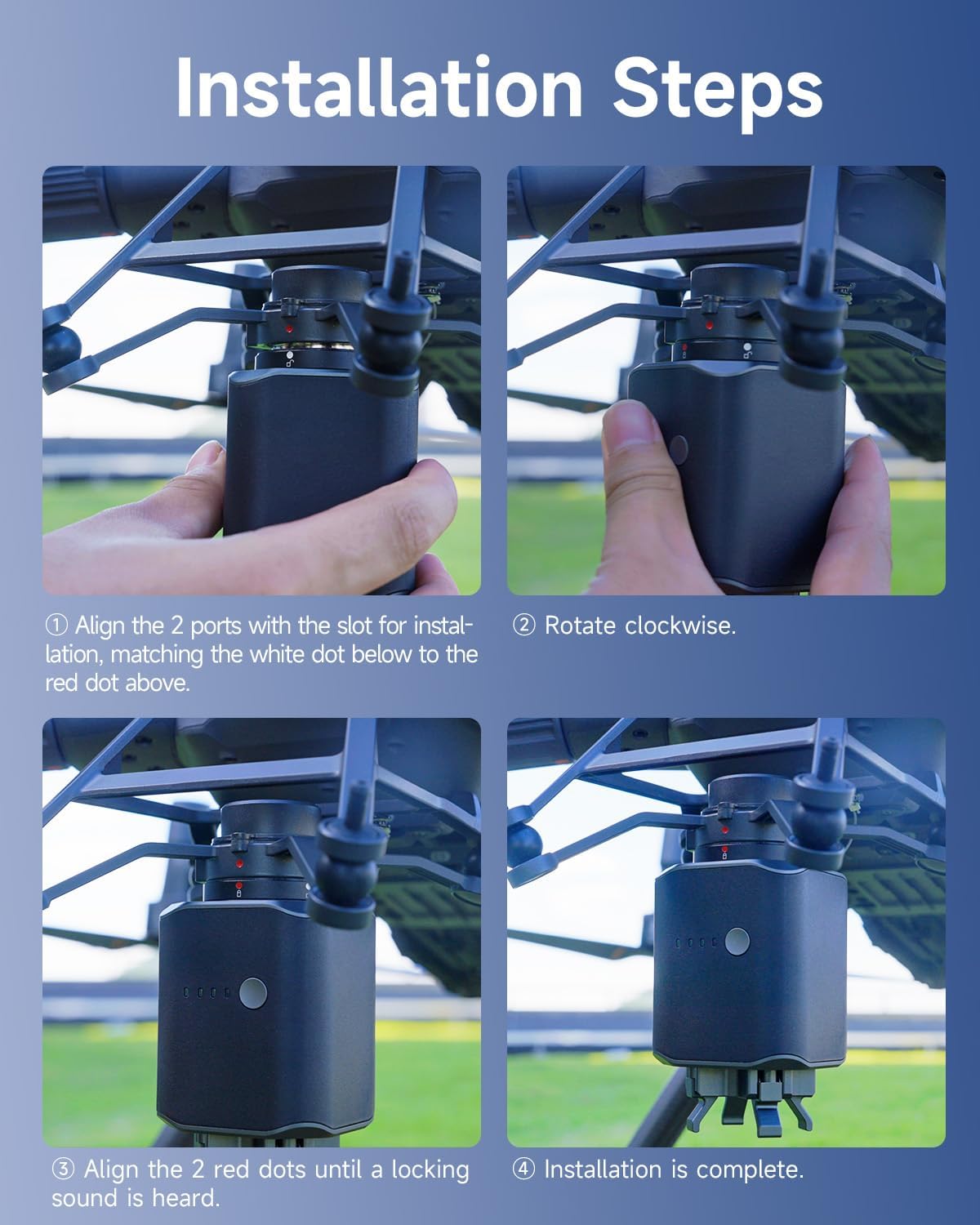 LKTOP Payload Drop System for DJI Matrice M350/M400 & M300