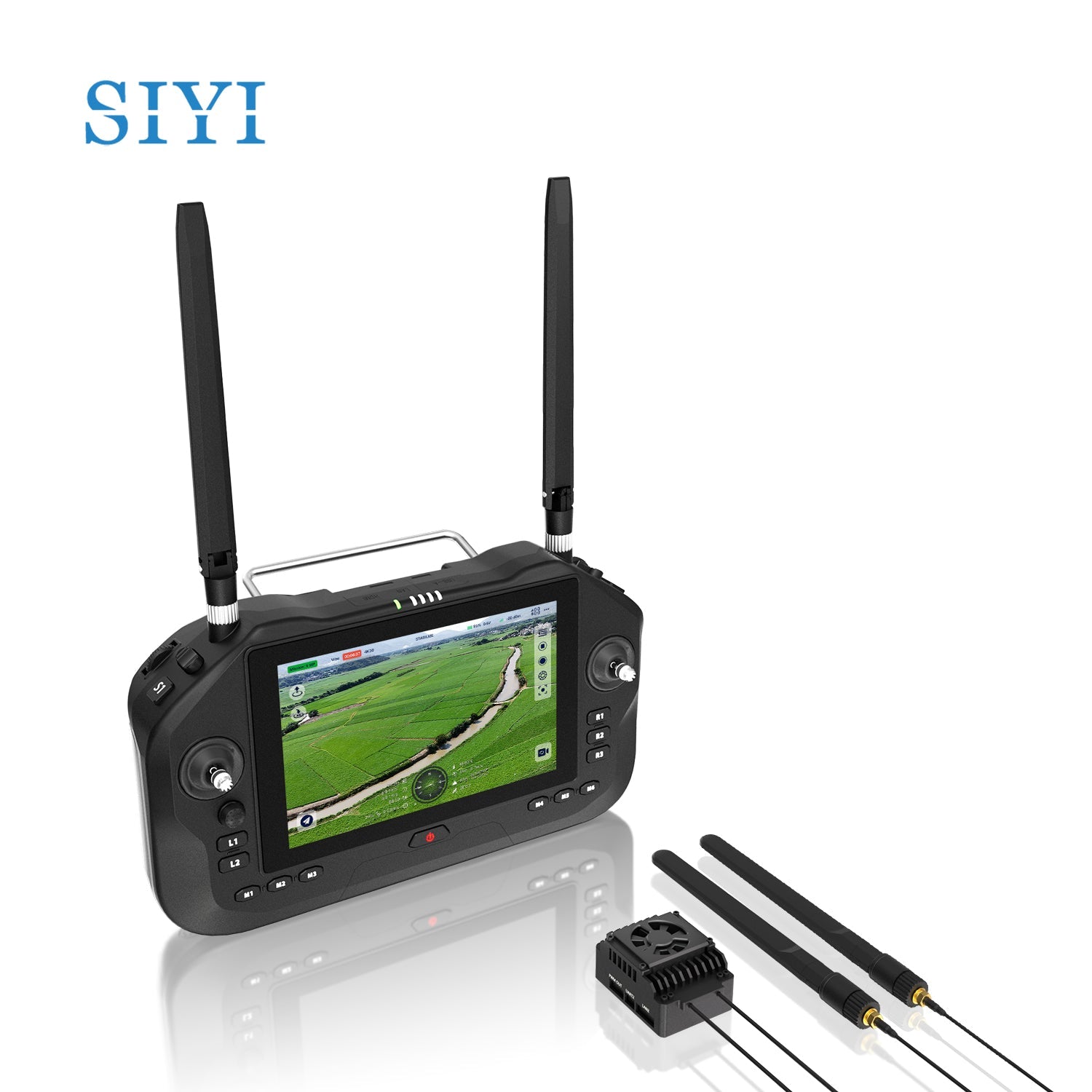 SIYI UniRC 7 Pro Dual-Band 40KM High-Performance 7-inch HD Handheld Ground Station Remote Control (Excluding Camera)