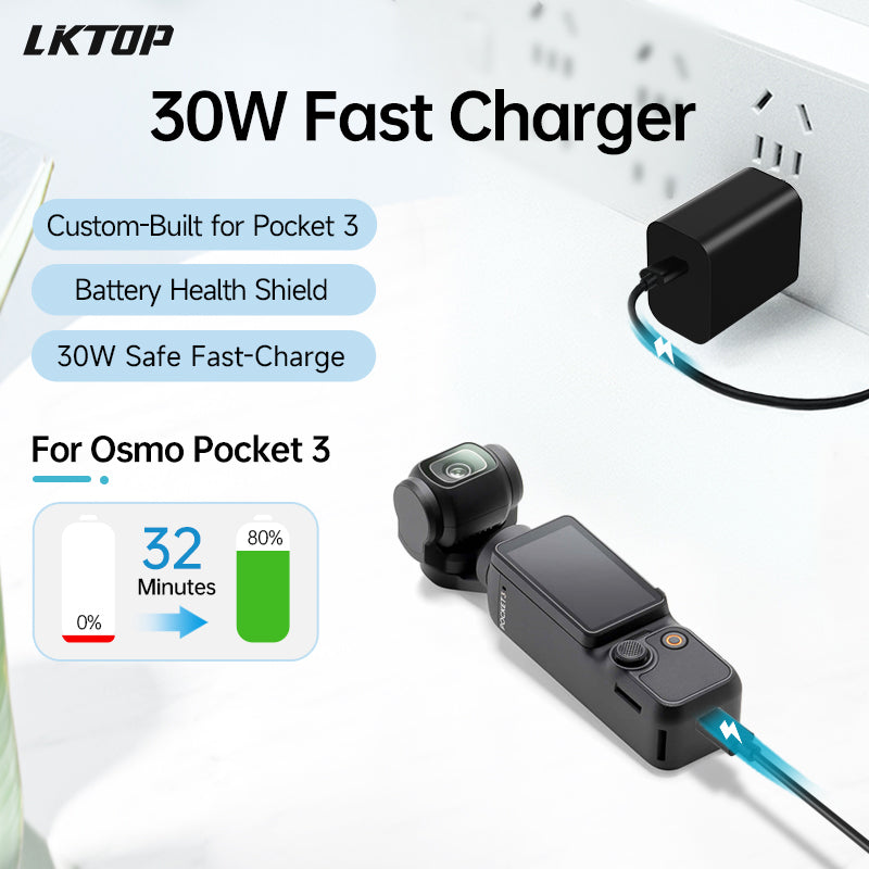 LKTOP Pocket 3 Accessories Collection for Osmo Pocket 3 & Xtra Muse