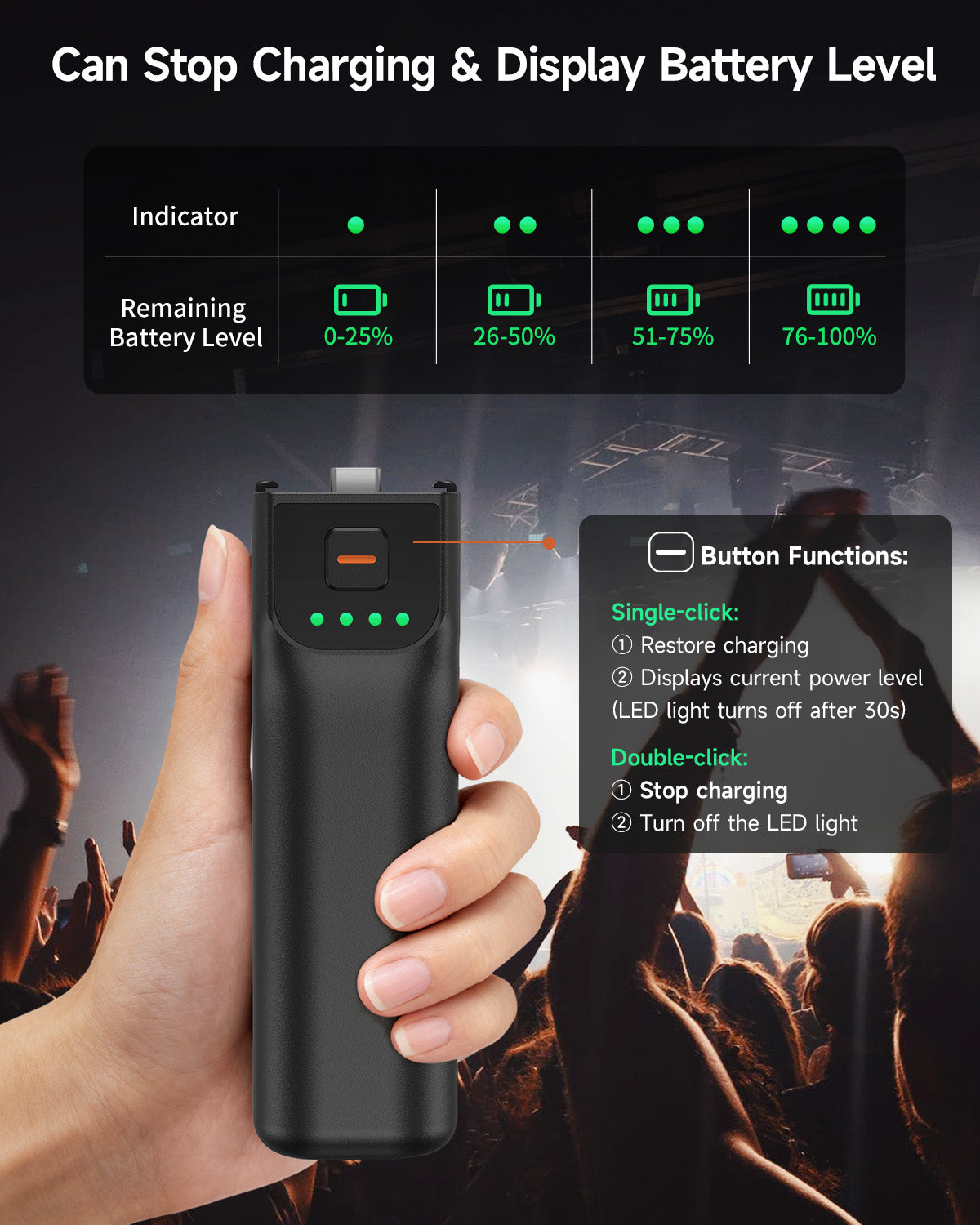 LKTOP Pocket 3 Magnetic Fill Light for DJI Osmo Pocket 3