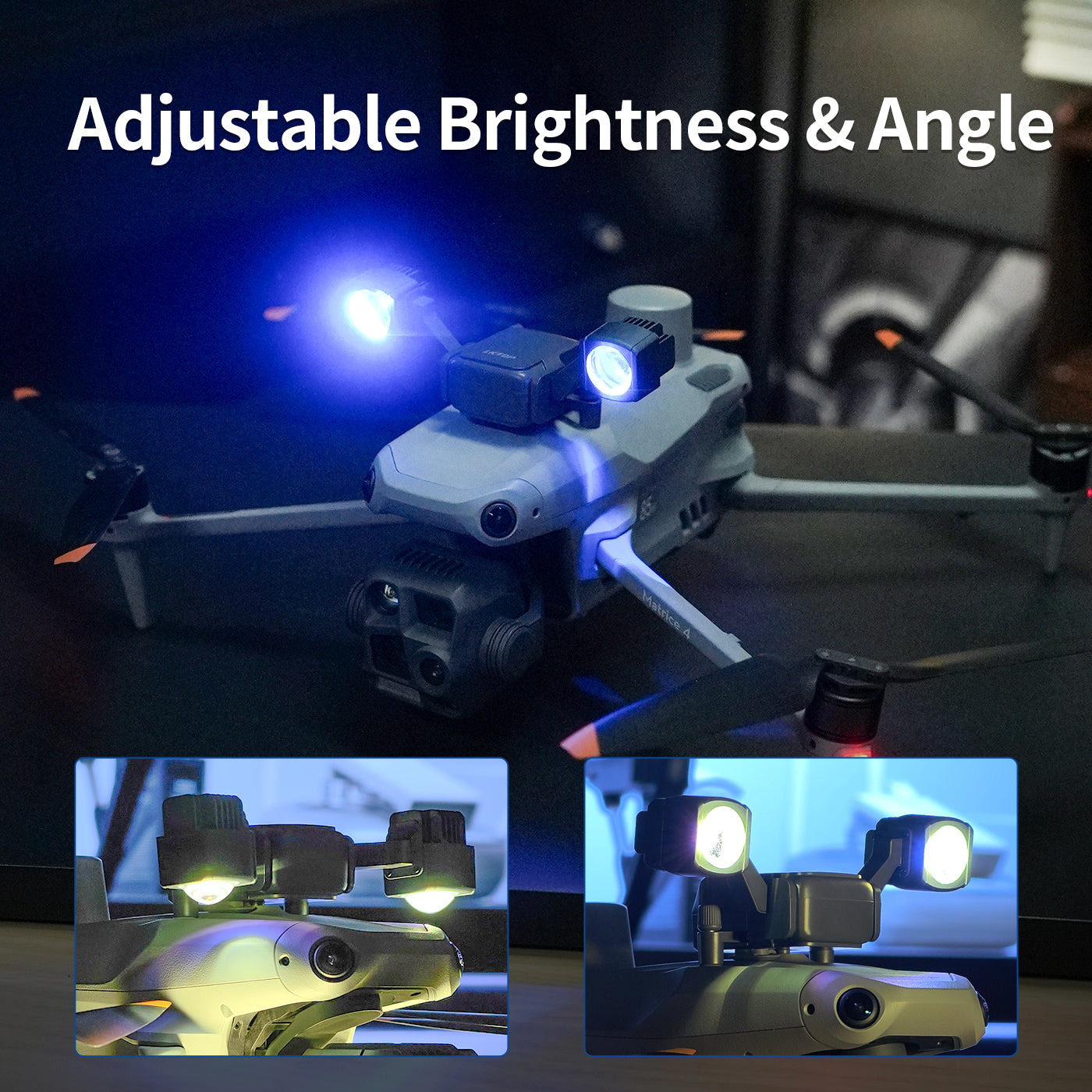 LKTOP Matrice Enterprise Spotlight Drone Strobe Light for DJI Mavic 3E / 3T and DJI Matrice 4E / 4T series
