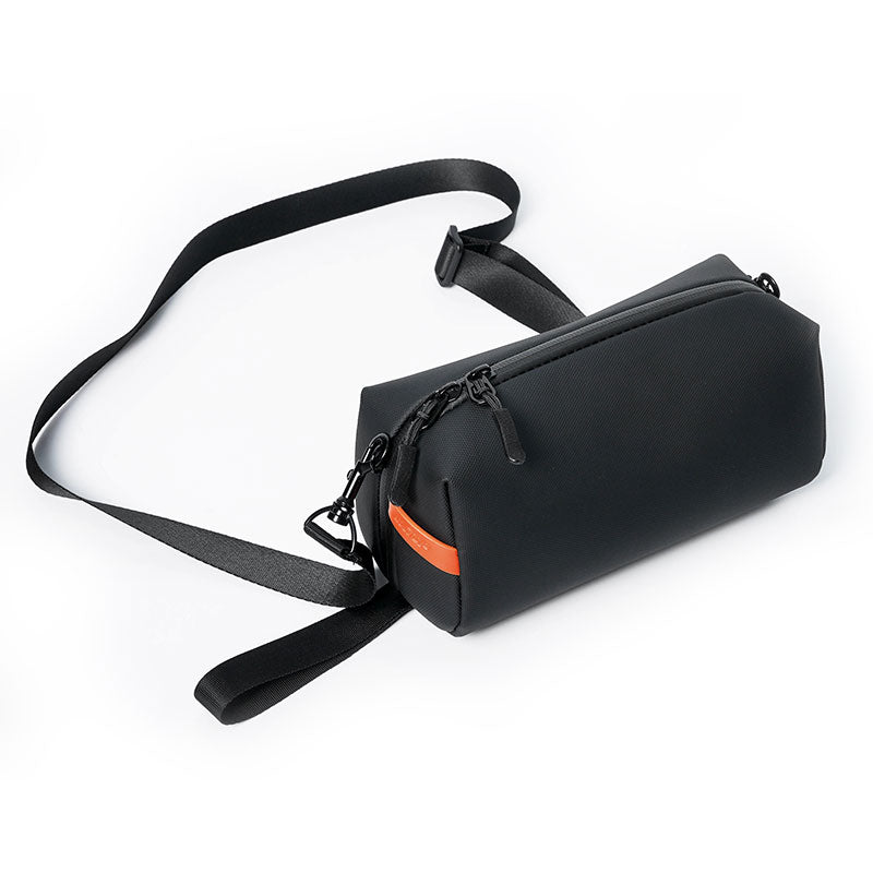 LKTOP Pocket 3 Bag Action 5 Pro Carrying Case Insta 360 X4 Handbag, Compatible with DJI Osmo Pocket 3, Action 5 Pro, Insta 360 X4 Camera Accessories, PU Portable Storage Shoulder Bag (8.3*3.9*4.3 In)