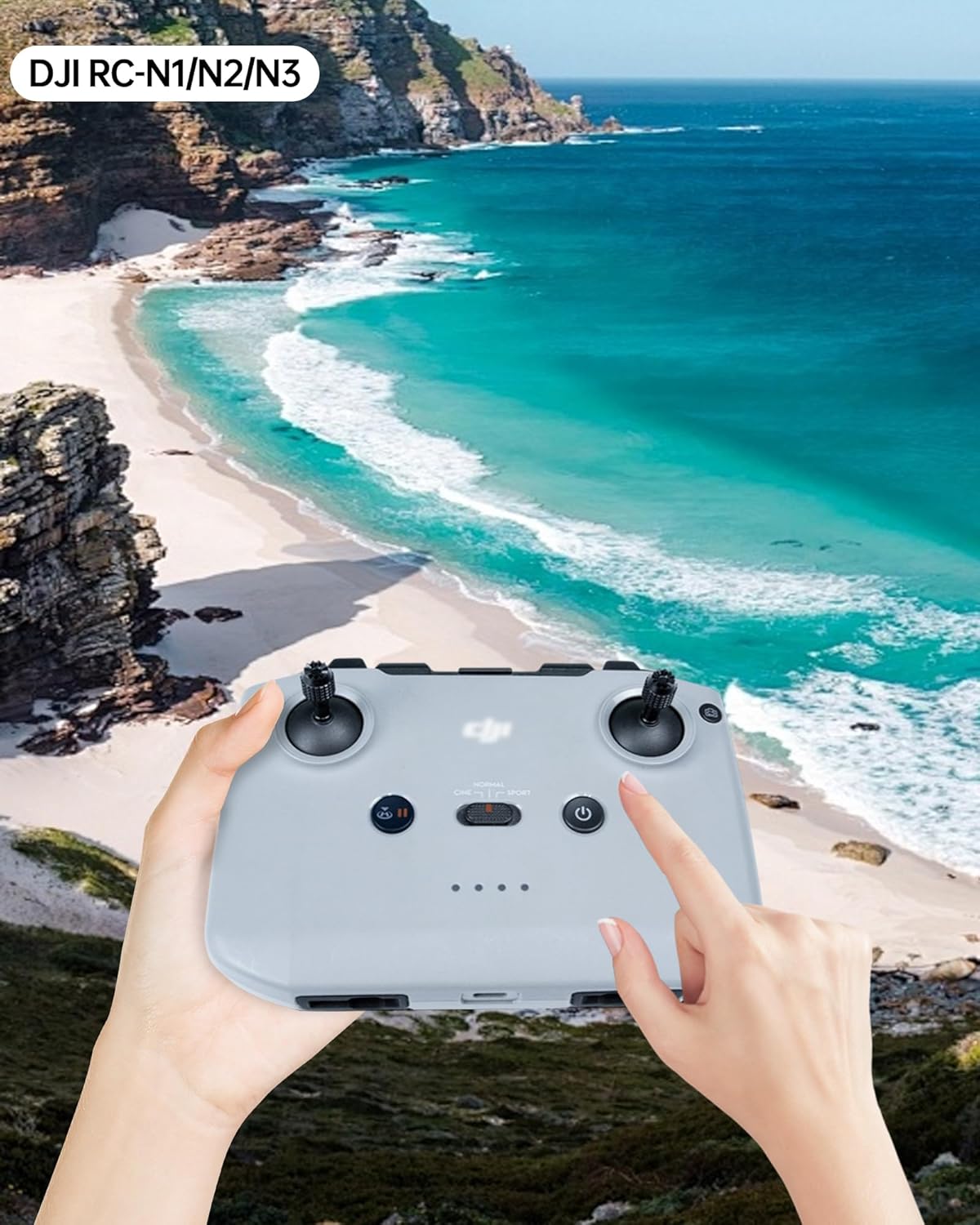 LKTOP 3 Pairs RC-N1/N2/N3 Remote Controller Joysticks (Gray, Gold, Black), Rocker Replacement Parts for DJI Neo/Flip/Mini 3/Mini 3 Pro/Mini 2/Mini 2 SE/Air 2/Air 2S/Air 3S/Mavic 3/Mavic 3 Pro Drone