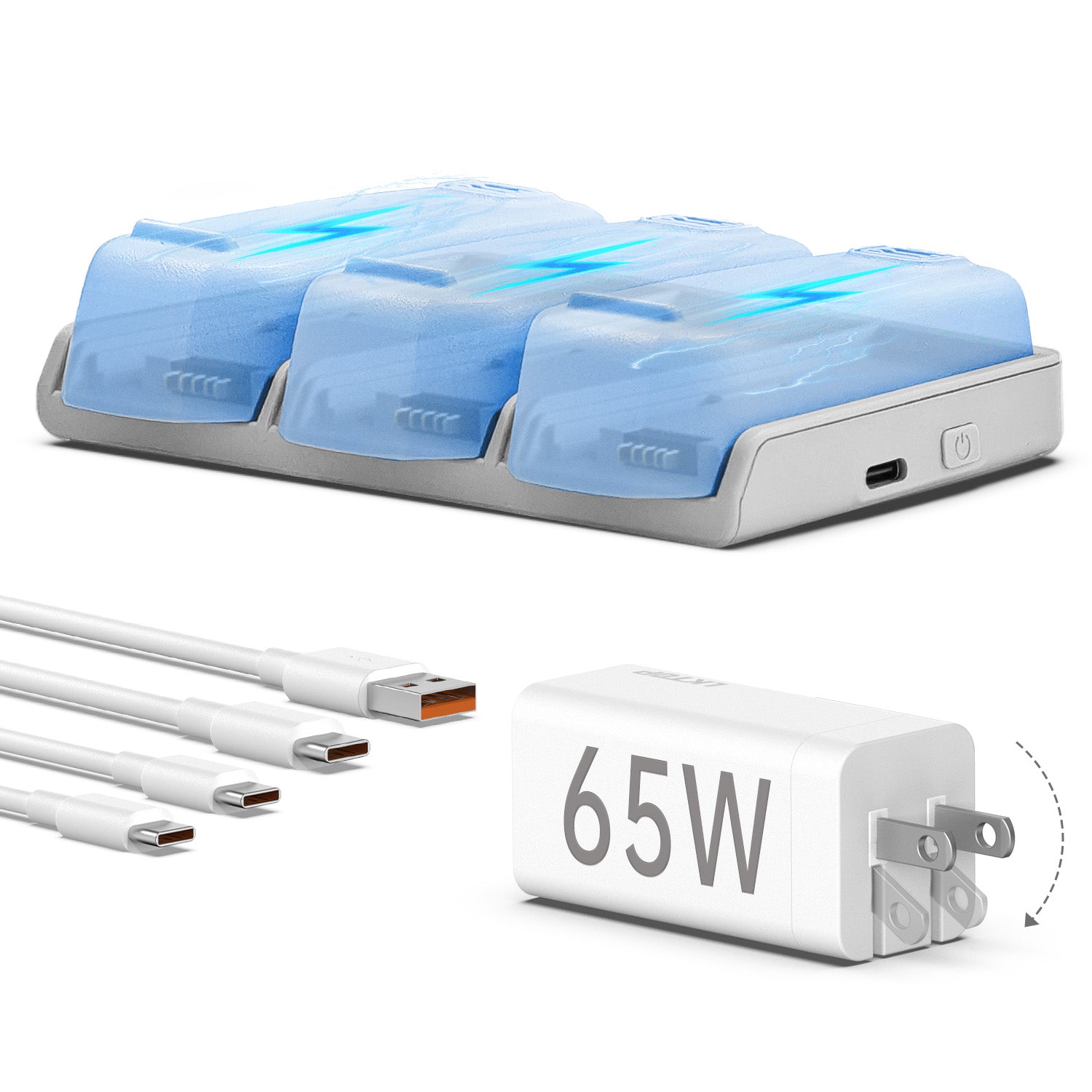 LKTOP 65W Neo Two-Way Charging Hub for DJI Neo