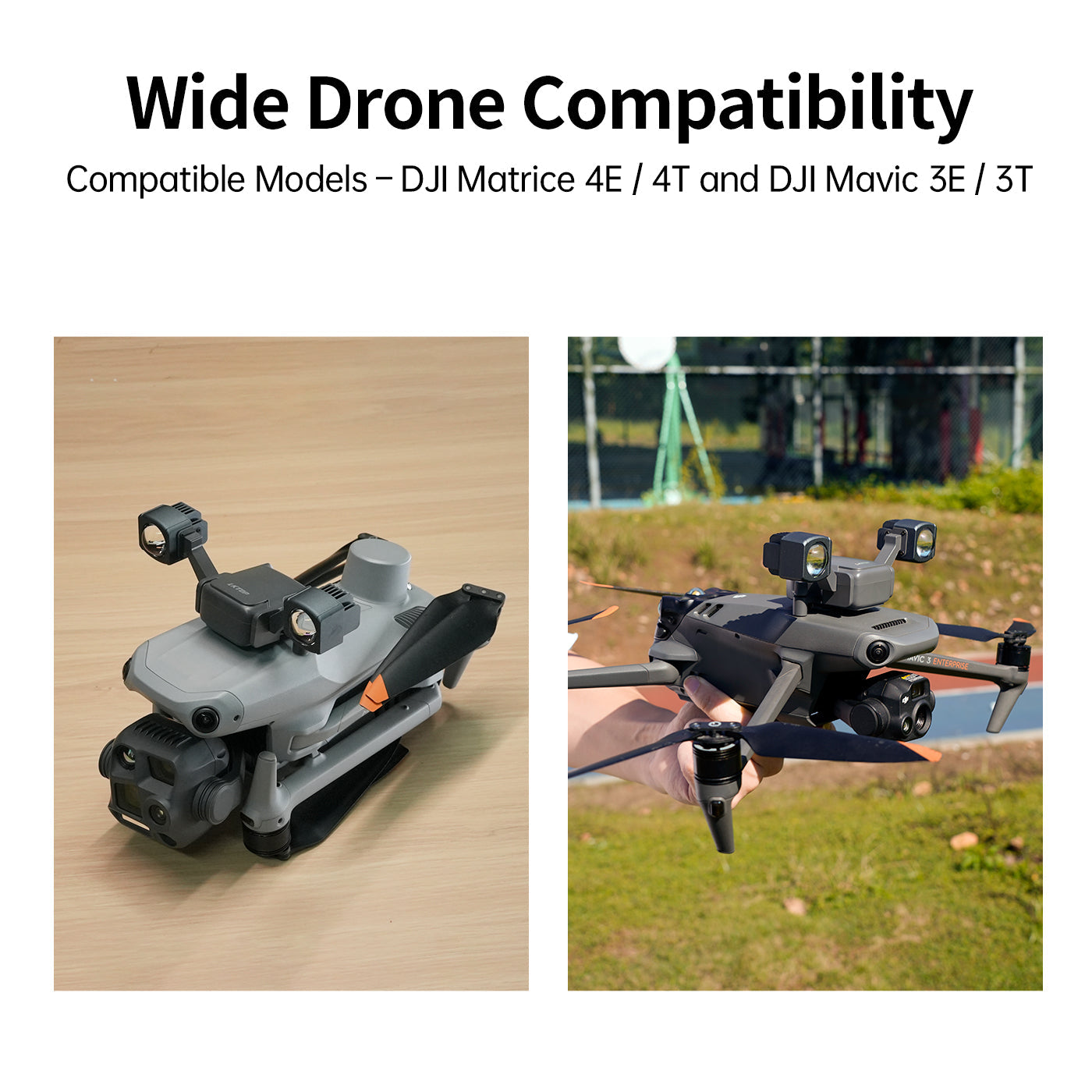 LKTOP Matrice Enterprise Spotlight Drone Strobe Light for DJI Mavic 3E / 3T and DJI Matrice 4E / 4T series