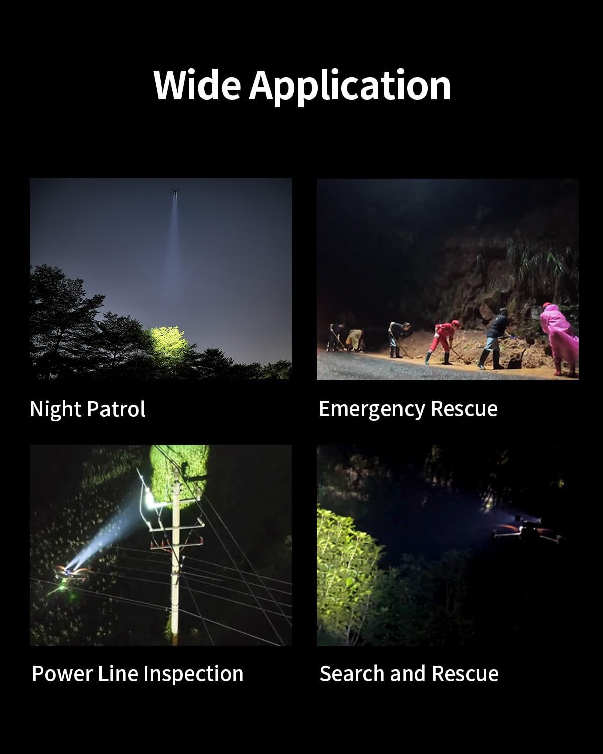LKTOP Mavic 3 Enterprise Drone Spotlight for DJlMavic 3T/Mavic 3E Strobe Light Accessories