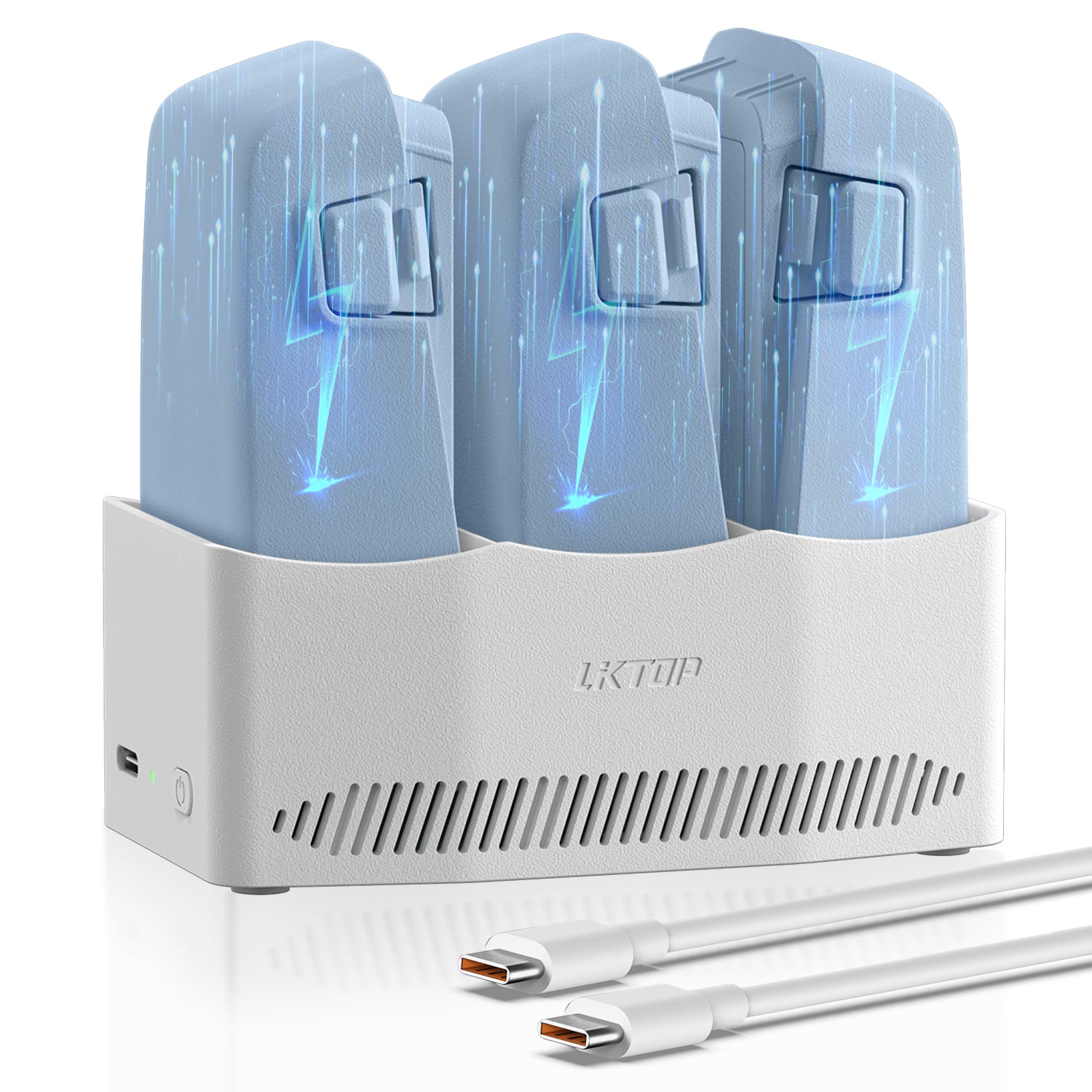 LKTOP 65W Flip Parallel Charging Hub Kit for DJI Flip Drone