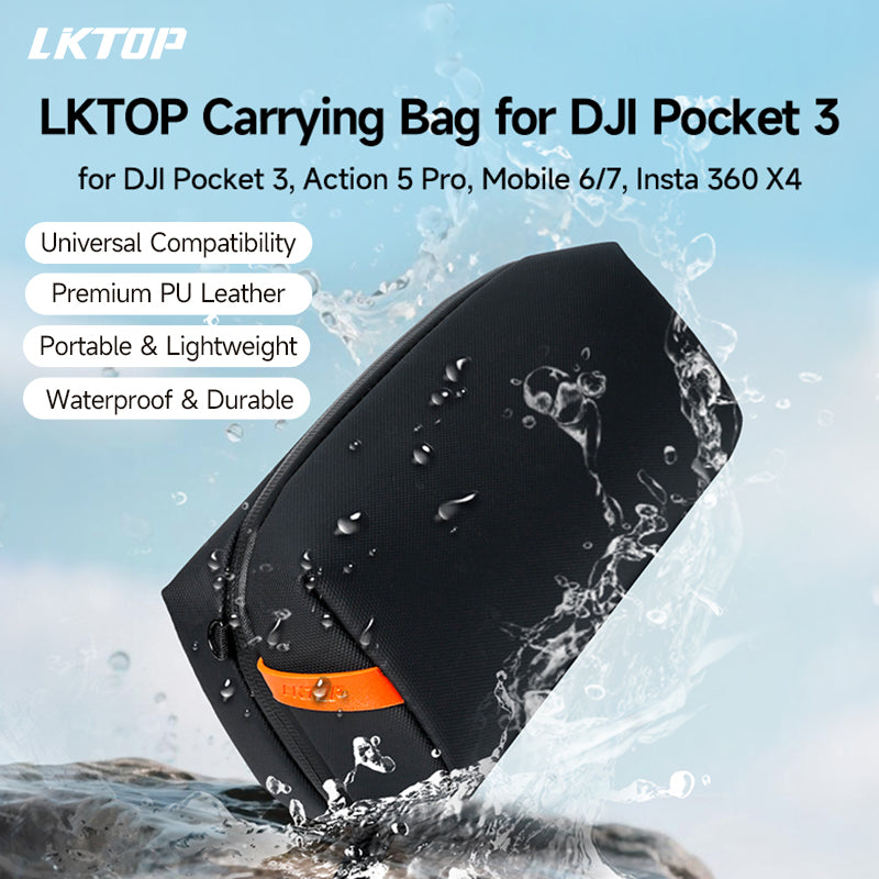 LKTOP Pocket 3 Accessories Collection for Osmo Pocket 3 & Xtra Muse