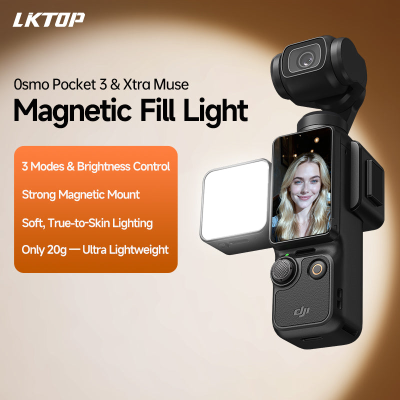 LKTOP Pocket 3 Accessories Collection for Osmo Pocket 3 & Xtra Muse