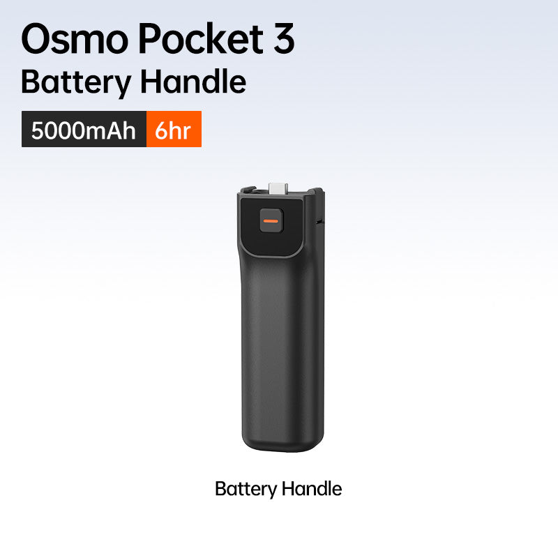 LKTOP Pocket 3 Battery Handle - A Custom-Designed Fit for Your Pocket 3