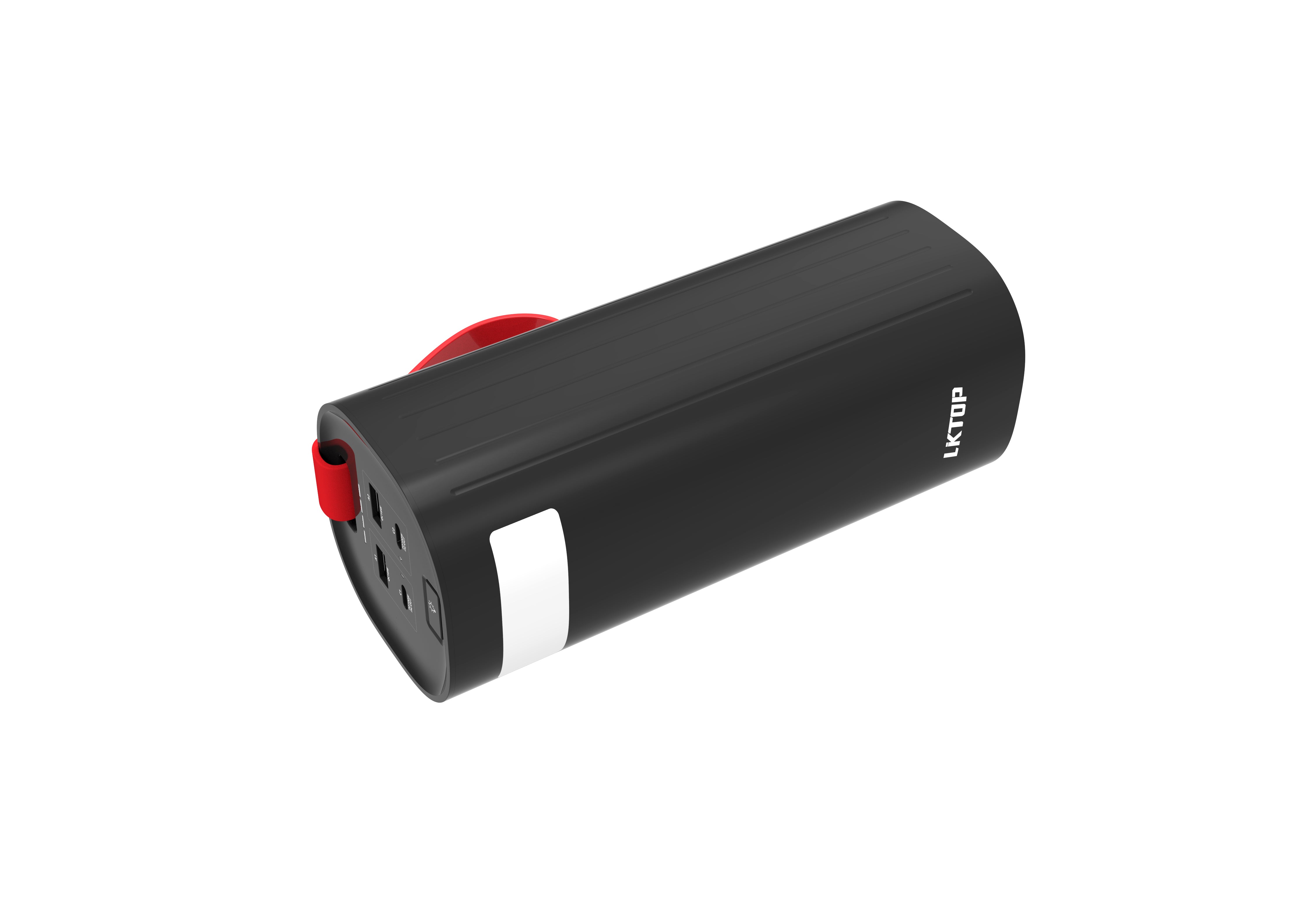 LKTOP K1 60000mAh Power Bank , 2 USB-A Ports and 2 USB-C Ports, Super Large Capacity，Supports Charging 4 Devices Simultaneously, With Side Fill Light