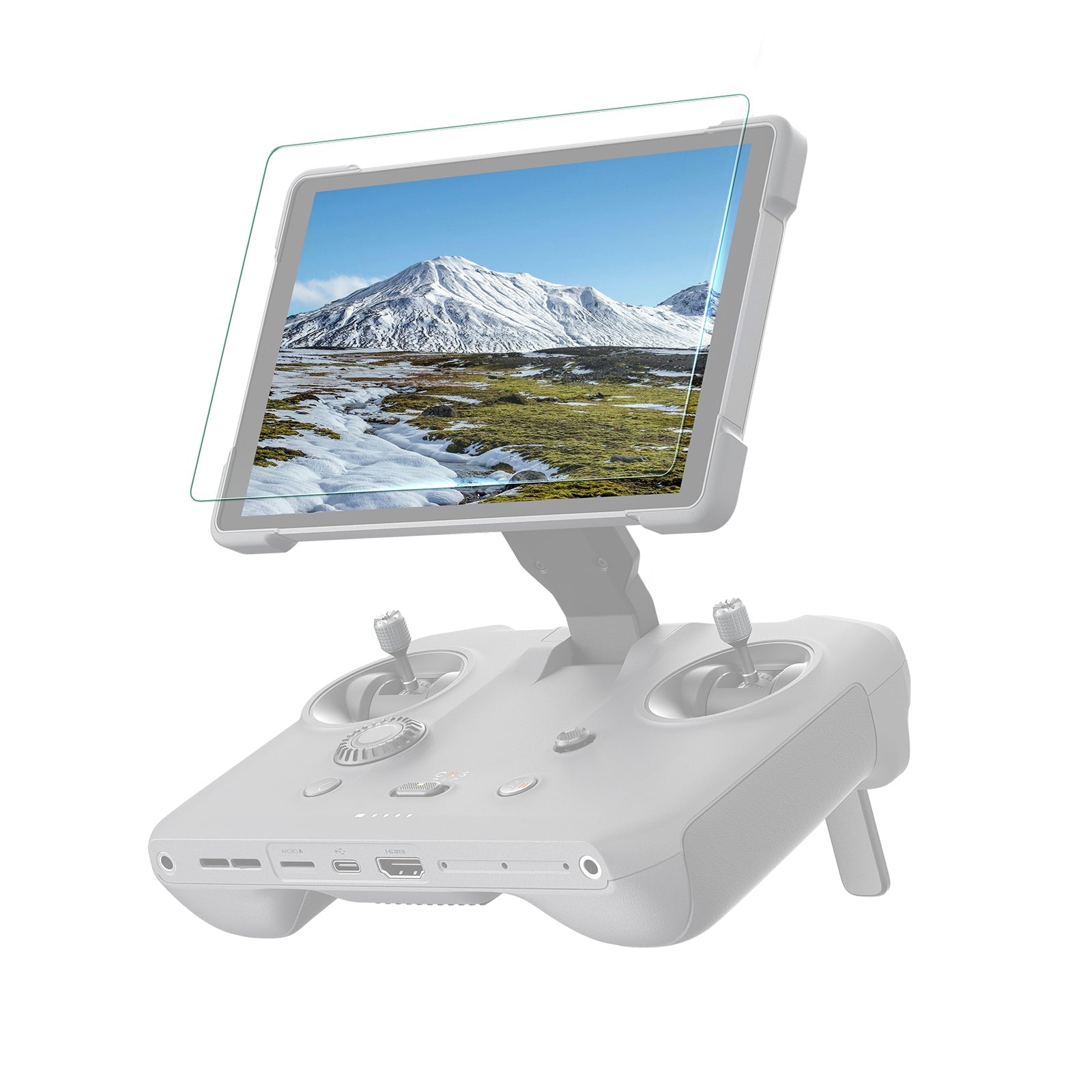 LKTOP 3 Pack RC Pro 2 Screen Protector for DJI Mavic 4 Pro Controller Accessories HD Tempered Glass Film for DJI Mavic4 Pro Drone, Ultra HD 9H Hardness, Anti Scratch Bubble, with Installation Tool