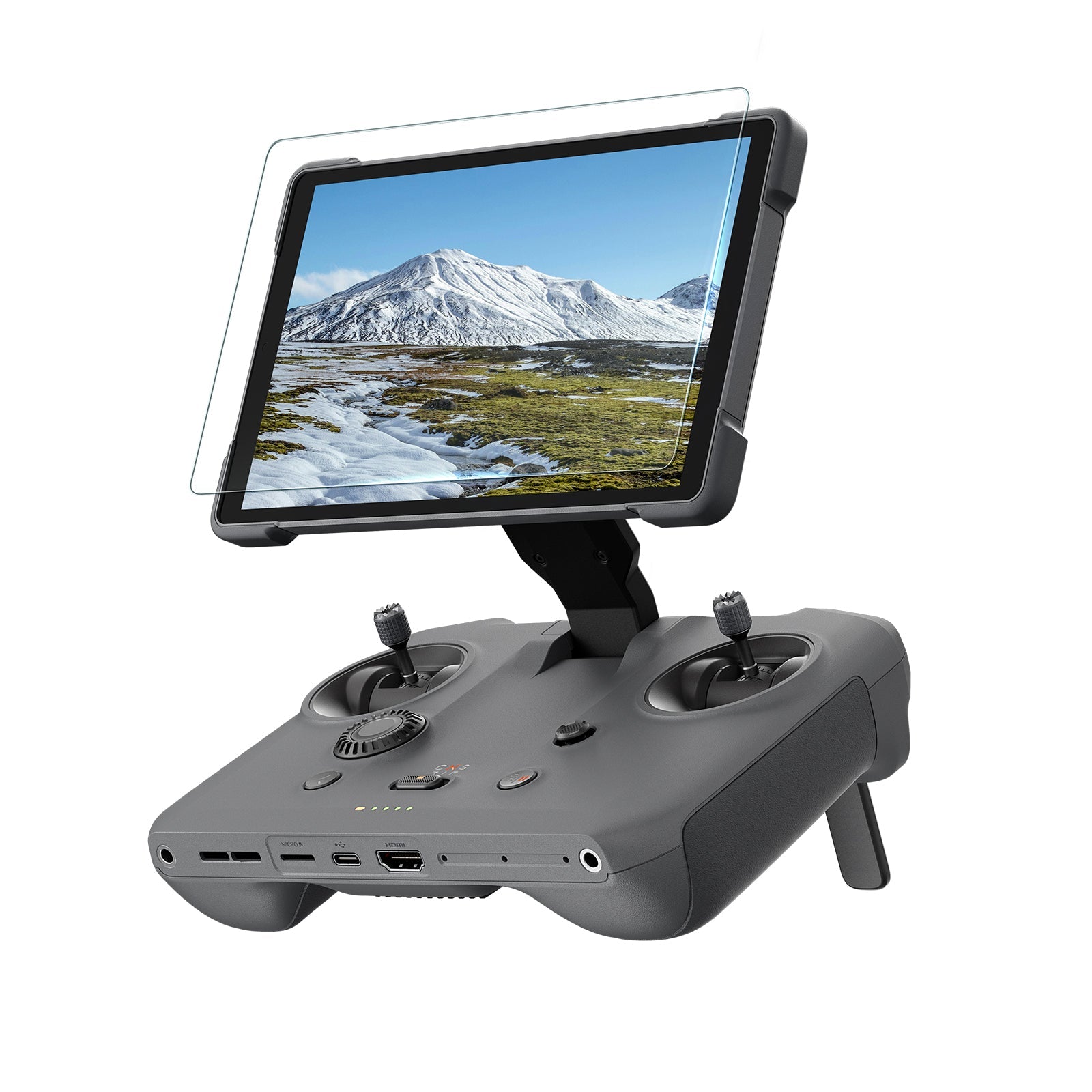 LKTOP 3 Pack RC Pro 2 Screen Protector for DJI Mavic 4 Pro Controller Accessories HD Tempered Glass Film for DJI Mavic4 Pro Drone, Ultra HD 9H Hardness, Anti Scratch Bubble, with Installation Tool