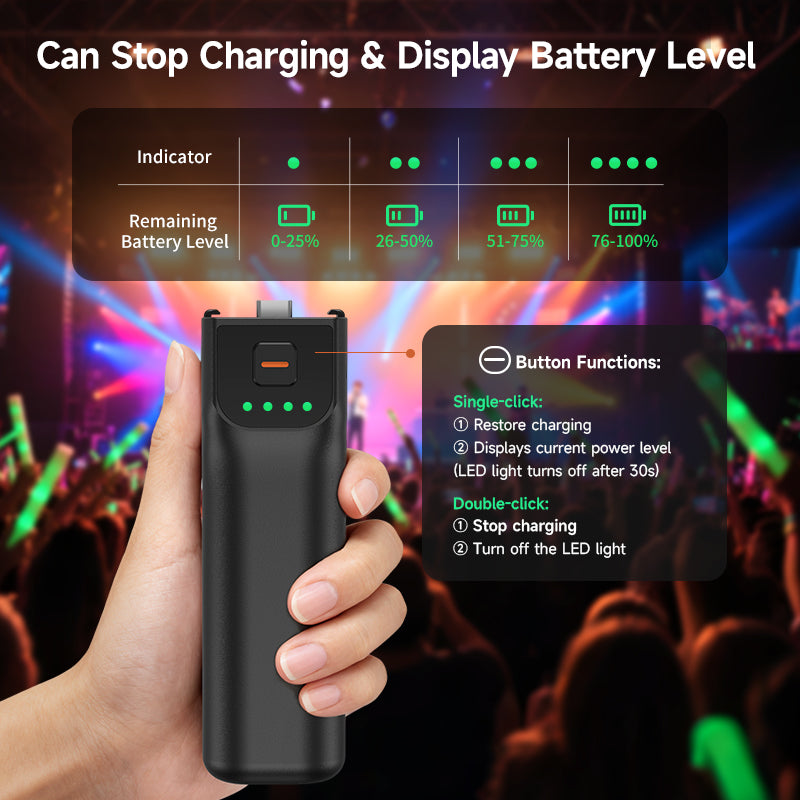 LKTOP Pocket 3 Battery Handle for DJI Osmo Pocket 3/Xtra Muse