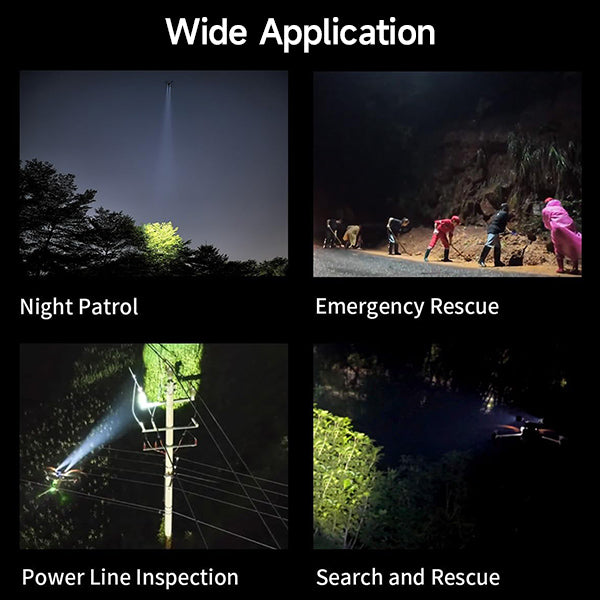 LKTOP Enterprise Spotlight Drone Strobe Light for DJI Mavic 3E / 3T and DJI Matrice 4E / 4T series