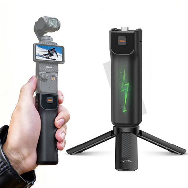 LKTOP Pocket 3 Battery Handle for DJI Osmo Pocket 3/Xtra Muse