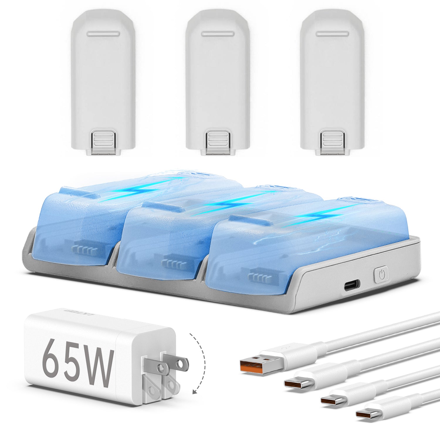 LKTOP 65W Neo Two-Way Charging Hub for DJI Neo